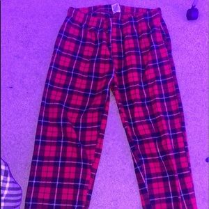 flannel pajama pants